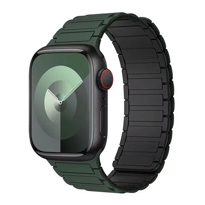 Magnetic Loop Silicone Band For Apple Watch  Soft Secure  Stylish Strap For Series 9 8 7 6 5 4 3 SE 19