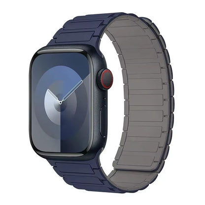 Magnetic Loop Silicone Band For Apple Watch  Soft Secure  Stylish Strap For Series 9 8 7 6 5 4 3 SE 21
