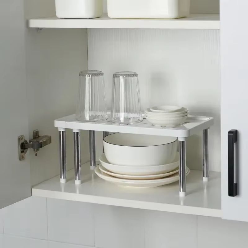 Retractable Kitchen Shelf Organizer  Adjustable Multifunction Storage Rack For Spices Bottles And H 2