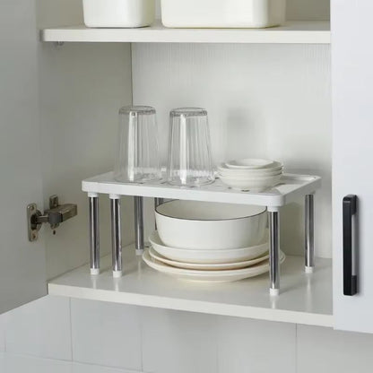 Retractable Kitchen Shelf Organizer  Adjustable Multifunction Storage Rack For Spices Bottles And H 2