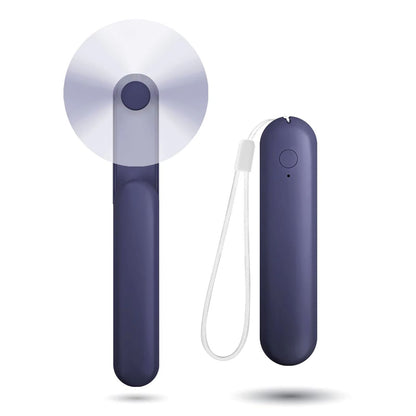 Handheld Mini Fan With Power Bank  Portable USB Rechargeable Pocket Fan For Travel Outdoor And Ever 9