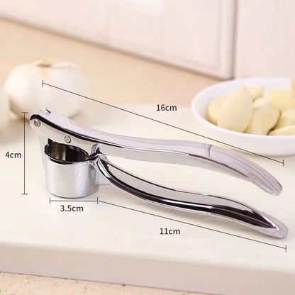 Stainless Steel Garlic Press  Manual Garlic Masher  Ginger Grinder For Effortless Kitchen Prep 3