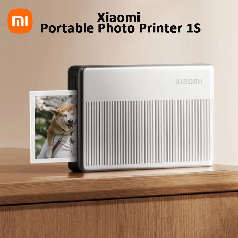 Xiaomi Portable Photo Printer 1S – Wireless Bluetooth ZINK Inkless Mini Printer for Instant Photo Printing