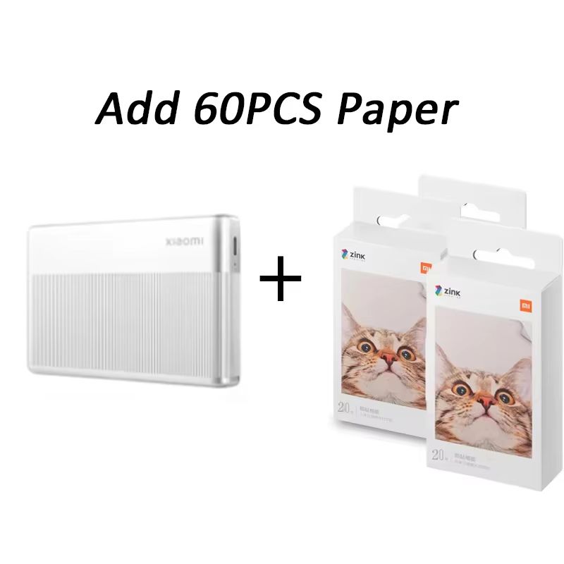 Xiaomi Portable Photo Printer 1S  Wireless Bluetooth ZINK Inkless Mini Printer For Instant Photo Pr 10