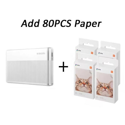 Xiaomi Portable Photo Printer 1S  Wireless Bluetooth ZINK Inkless Mini Printer For Instant Photo Pr 11