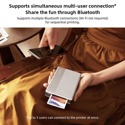 Xiaomi Portable Photo Printer 1S  Wireless Bluetooth ZINK Inkless Mini Printer For Instant Photo Pr 5