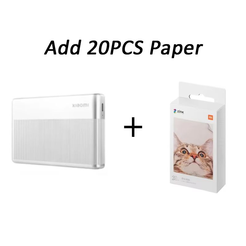 Xiaomi Portable Photo Printer 1S  Wireless Bluetooth ZINK Inkless Mini Printer For Instant Photo Pr 7