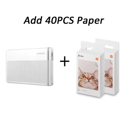 Xiaomi Portable Photo Printer 1S  Wireless Bluetooth ZINK Inkless Mini Printer For Instant Photo Pr 8