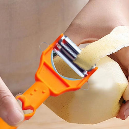 Cocororo Multifunctional Fruit And Vegetable Peeler With Juicer  Dual Blade Zest And Strip Peeler F 2