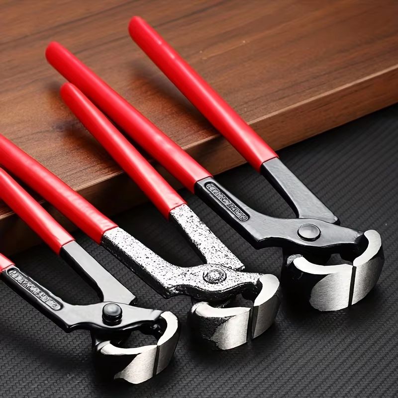 Multifunctional Nail Puller and Cutting Pliers – Heavy-Duty Woodworking Staple Remover & Cat Claw Tool