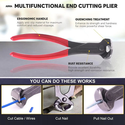 Multifunctional Nail Puller And Cutting Pliers  HeavyDuty Woodworking Staple Remover  Cat Claw Tool 5