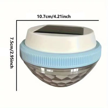 Solar Floating Pool Light  Colorful LED Waterproof Light With Automatic Day Charging  Night Illumin 4