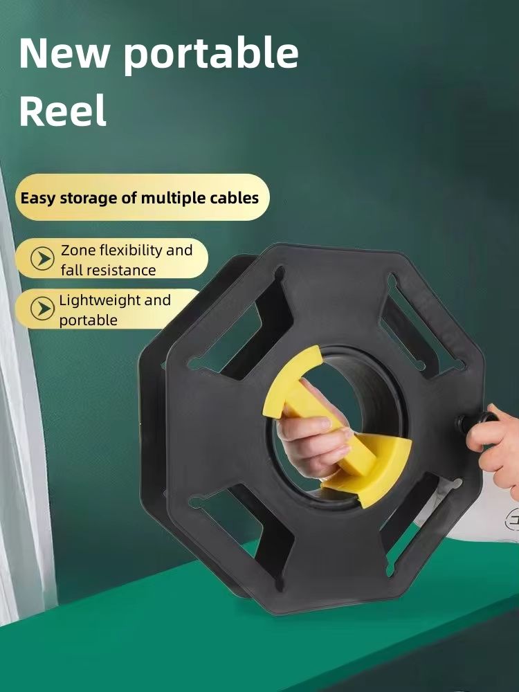 Smart Cable Winding Storage Disk  Plastic Wire Organizer For Tidy Cord Management 1