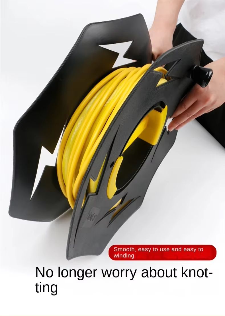 Smart Cable Winding Storage Disk  Plastic Wire Organizer For Tidy Cord Management 5