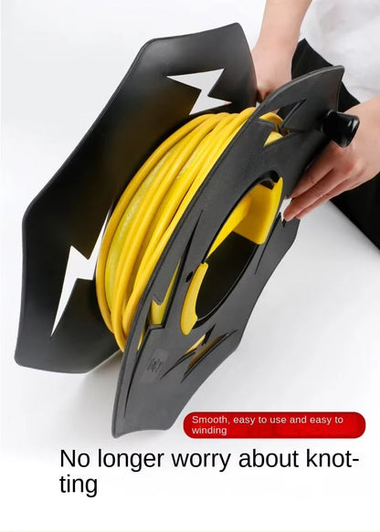 Smart Cable Winding Storage Disk  Plastic Wire Organizer For Tidy Cord Management 5