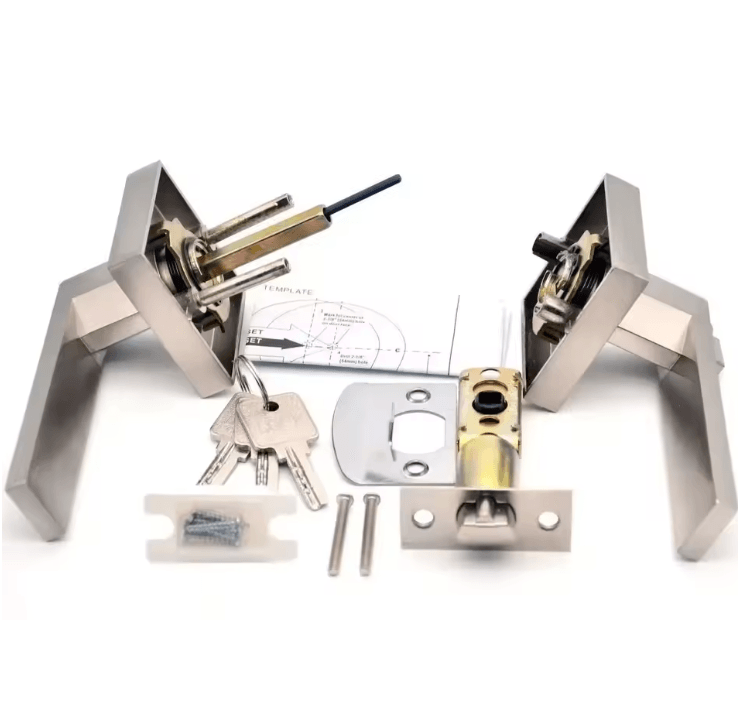 SecureLatch HeavyDuty Interior Door Handle Lock Kit 4