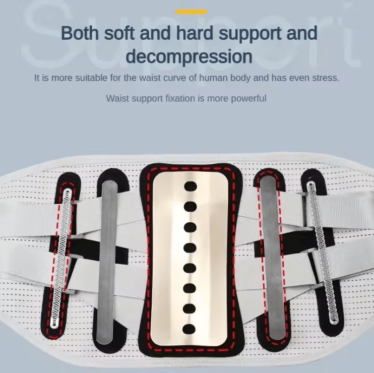 OrthoFlex Lumbar Support Belt For Back Pain Relief And Posture Correction 1