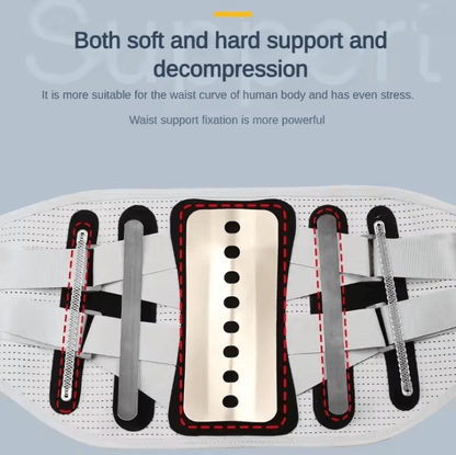 OrthoFlex Lumbar Support Belt For Back Pain Relief And Posture Correction 1