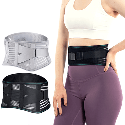 FlexiRelief Adjustable Lumbar Support Belt for Back Pain and Sciatica Relief