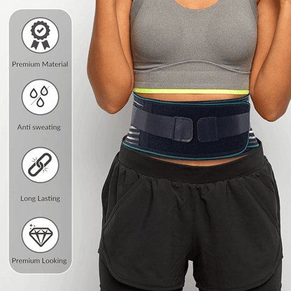 FlexiRelief Adjustable Lumbar Support Belt For Back Pain And Sciatica Relief 3