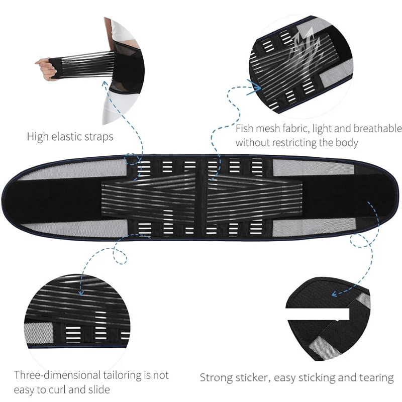 SpineAlign Adjustable Back Brace For Men And Women 1