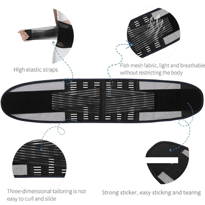 SpineAlign Adjustable Back Brace For Men And Women 1