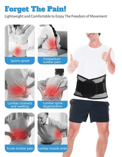 SpineAlign Adjustable Back Brace For Men And Women 3