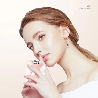 Kemei Rechargeable Womens Epilator  Electric Hair Removal Device For Face Body Bikini Legs  Underar 5
