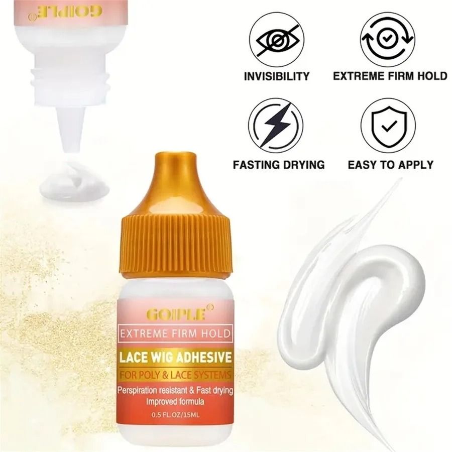 Beginners Lace Wig Styling Kit With Wax Stick Edge Control Gel And Glue 4