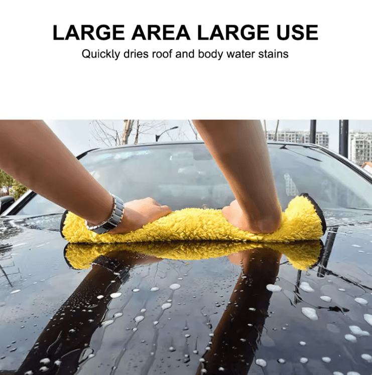AutoLuxe Premium Microfiber Car Wash Towel 1