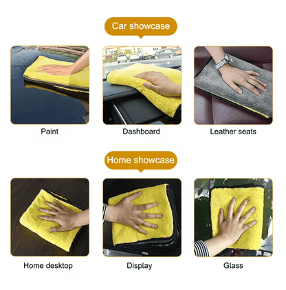 AutoLuxe Premium Microfiber Car Wash Towel 2