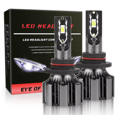 LumaDrive 120W LED Headlight Bulbs Super Bright CSP Car Headlamp Set 4