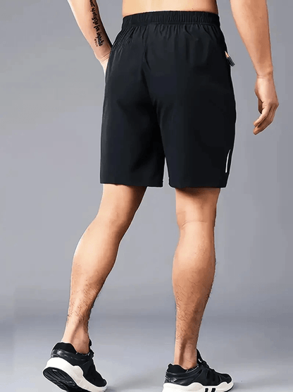AeroFlex Breathable Sports Shorts For Men Comfortable Elastic Waist Activewear 1