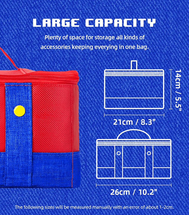GameVault Large Protective Carrying Case For Nintendo Switch OLED Console And Accessories 4