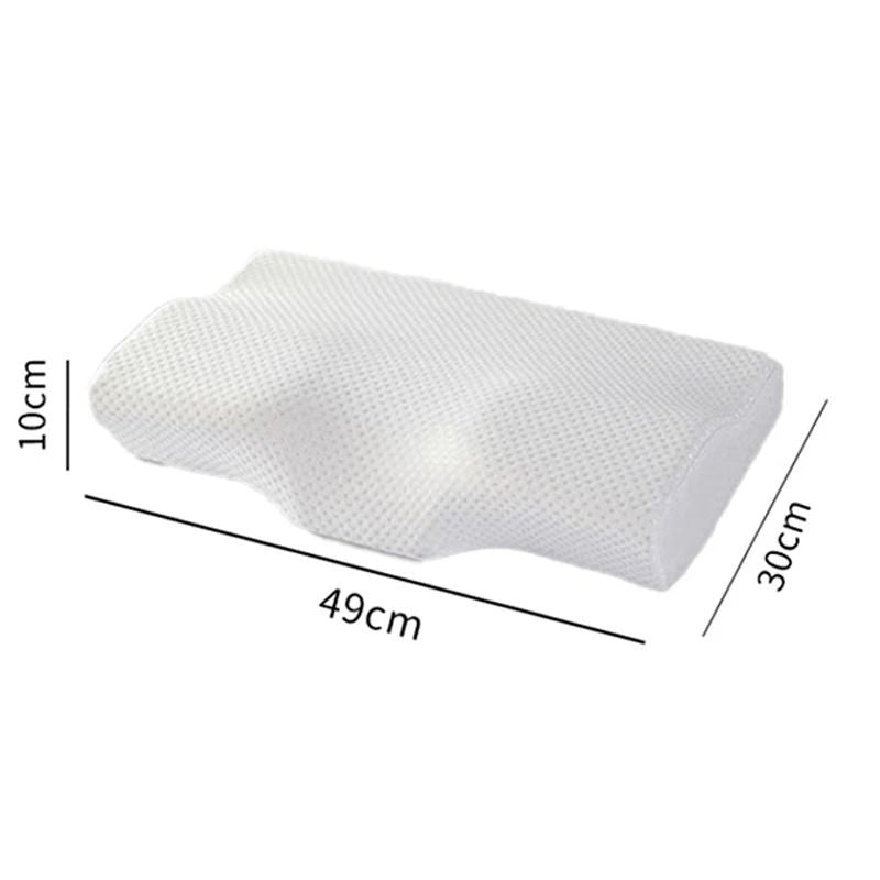 Cervical Memory Foam Neck Pillow With AntiSnoring Support And Slow Rebound Comfort 5