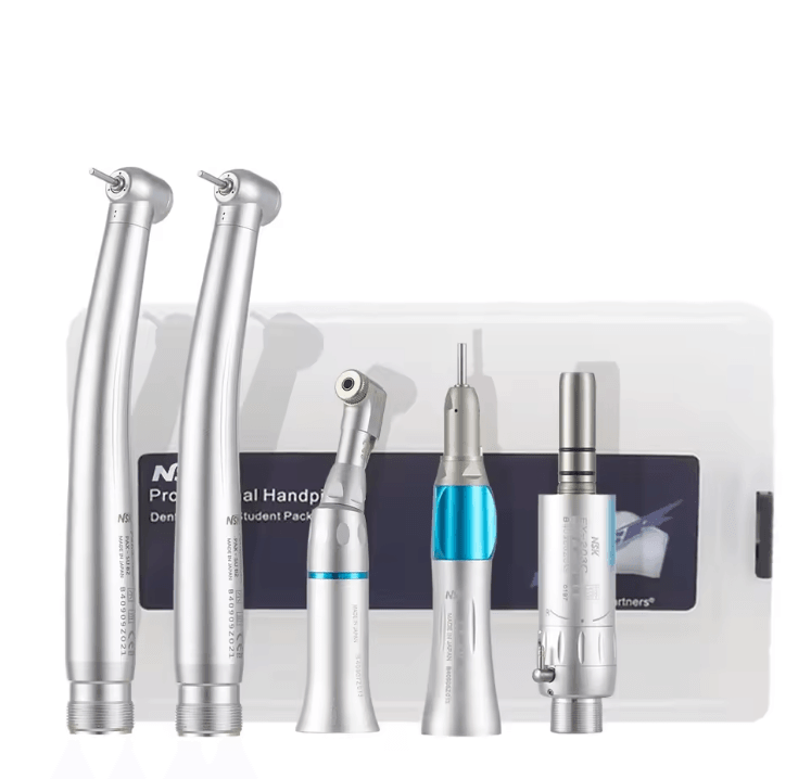 NSK FX Dual Drive Dental Handpiece Set 11 Contra Angle And High Speed Turbine 5