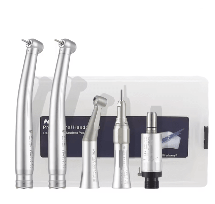 NSK FX Dual Drive Dental Handpiece Set 11 Contra Angle And High Speed Turbine 6