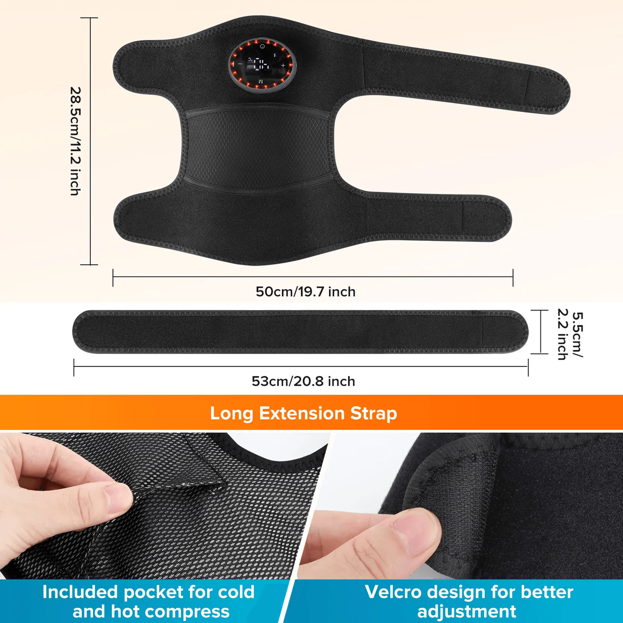 ThermaFlex 3 In 1 Cordless Heating Knee Shoulder Elbow Massager 2