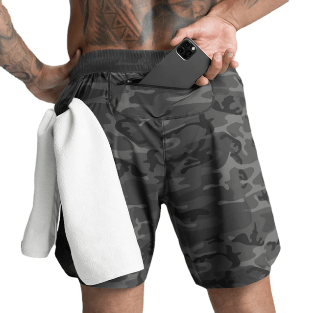 AirWeave Quick Dry Mens Running Fitness Shorts 2