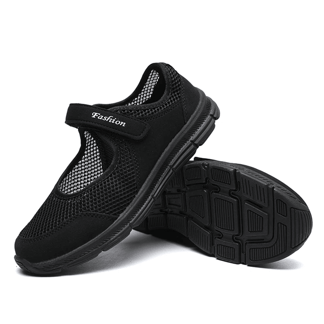 AeroStep Breathable Mesh Vulcanized Walking Sneakers For Women 2