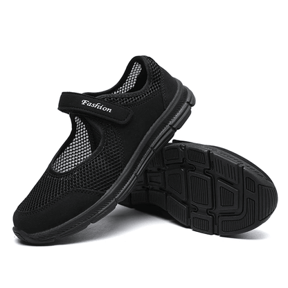 AeroStep Breathable Mesh Vulcanized Walking Sneakers For Women 2