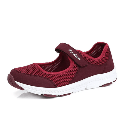 AeroStep Breathable Mesh Vulcanized Walking Sneakers For Women 6