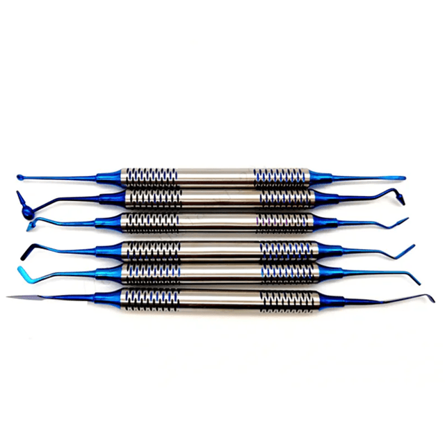 TitanEdge 6 Piece Dental Composite Resin Filling Spatula Set 3