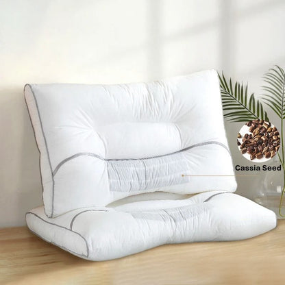 Cassia Seed Pillow For Cervical Spine Support 48x74 In Cotton Fabric 2