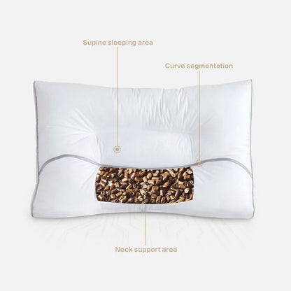 Cassia Seed Pillow For Cervical Spine Support 48x74 In Cotton Fabric 3
