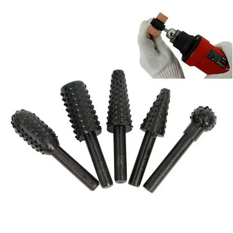1 4 Inch 5 Piece Drill Bit Set For Wood Carving And Woodworking 4