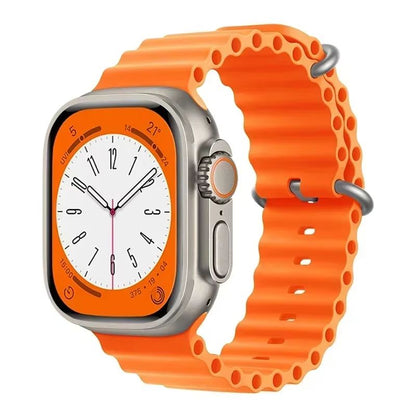 Silicone Ocean Band For Apple Watch  Premium Sport Strap For Series Ultra 2 10 9 8 7 6 SE 3849mm 13