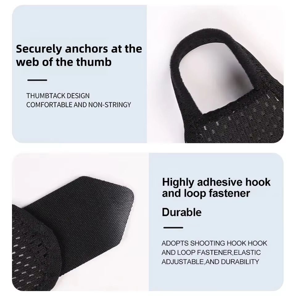 Breathable Wrist Support Brace  Adjustable Compression Sleeve For Gym Work And Pain Relief 4