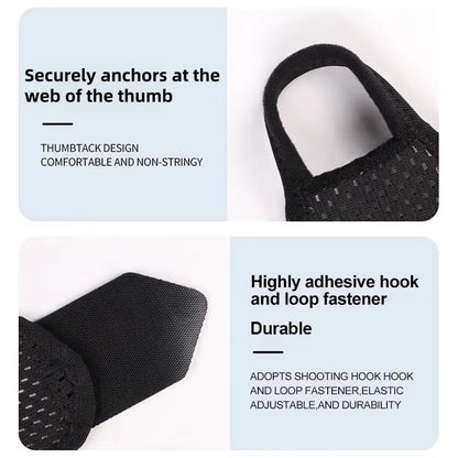 Breathable Wrist Support Brace  Adjustable Compression Sleeve For Gym Work And Pain Relief 4