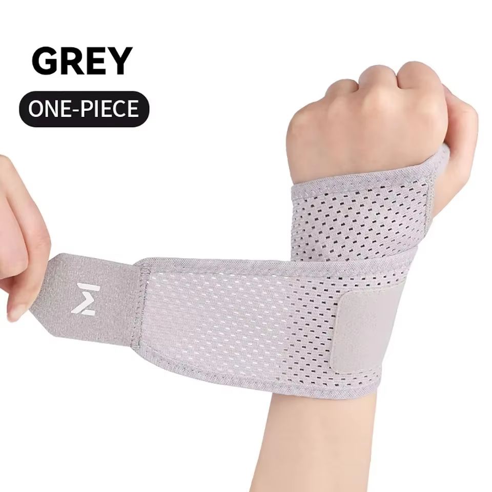 Breathable Wrist Support Brace  Adjustable Compression Sleeve For Gym Work And Pain Relief 7